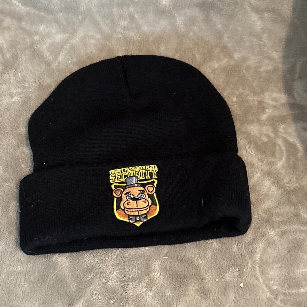 New Five Nights At Freddy’s Security Beanie Embroidered FNAF Hot Topic